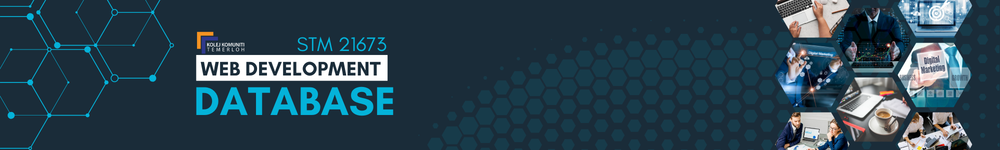 Database Tutorial Banner
